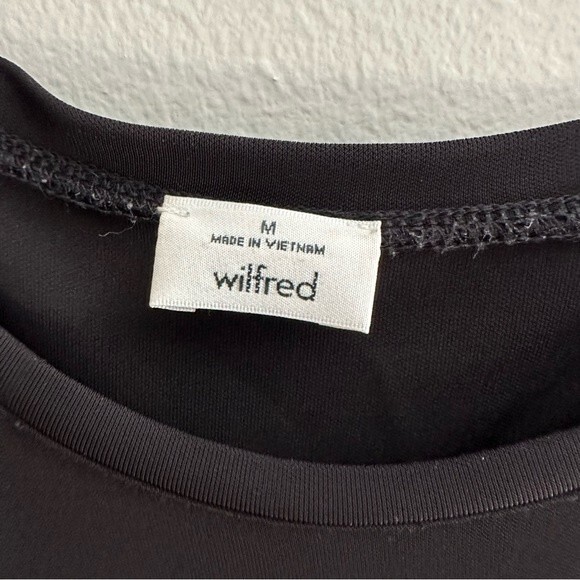 Wilfred Long Sleeve Black Dress Size M Daydress - Picture 4 of 5